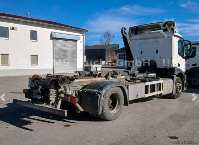 Kamion s kipom s pomičnim kontejnerom MERCEDES-BENZ Antos Actros 1843 / Meiller Knick / NUR130km