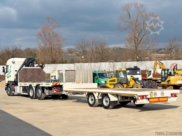 Crane yang terpasang pada truk SCANIA R 440 * HIAB 330 - 5 + FUNK + Anhänger! 6x2