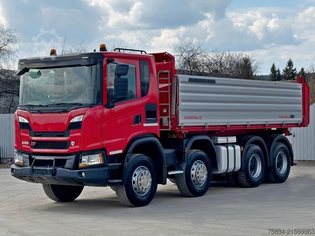 Truk jungkit SCANIA G 410 * Kipper  * TOPZUSTAND / 8x4