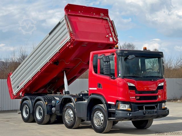 Truk jungkit SCANIA G 410 * Kipper  * TOPZUSTAND / 8x4