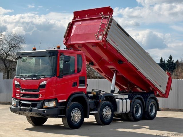 Truk jungkit SCANIA G 410 * Kipper  * TOPZUSTAND / 8x4