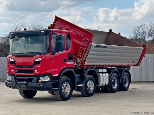 Truk jungkit SCANIA G 410 * Kipper  * TOPZUSTAND / 8x4