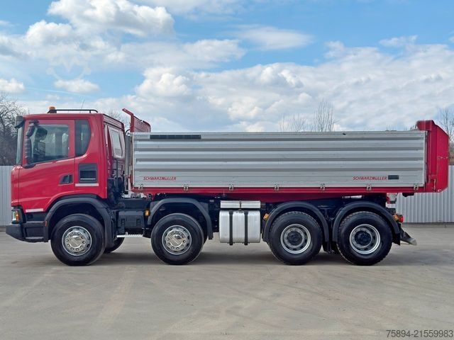 Truk jungkit SCANIA G 410 * Kipper  * TOPZUSTAND / 8x4