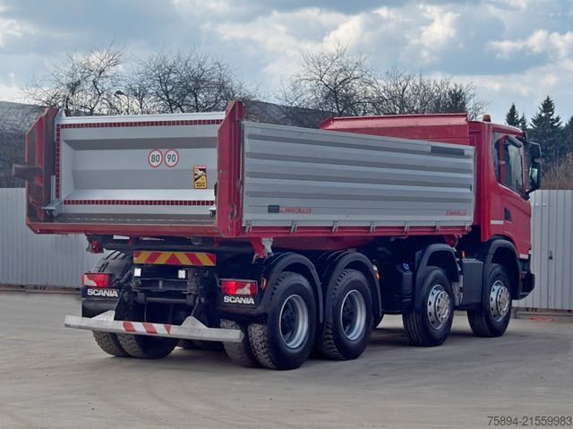 Truk jungkit SCANIA G 410 * Kipper  * TOPZUSTAND / 8x4