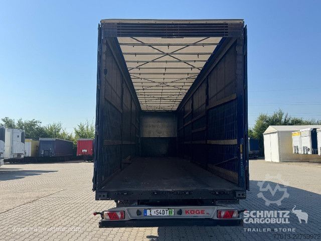 Открытый полуприцеп с тентом Kögel Curtainsider Mega