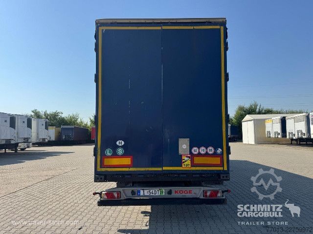 Открытый полуприцеп с тентом Kögel Curtainsider Mega