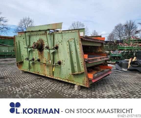 Atrankos mašina RN Maschinenbau 23/55-3  Screening machine RN Maschinenbau 23/55-3