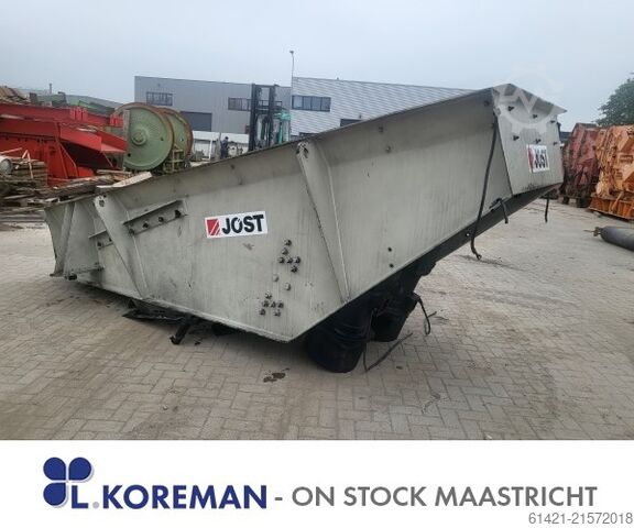 Vibruojanti lovio sistema Jöst 4500-1400 FUF  Vibrating Chute Jöst 4500-1400 FUF