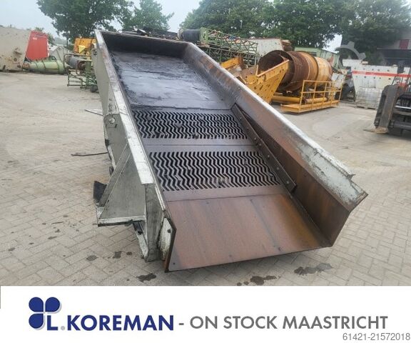 Vibruojanti lovio sistema Jöst 4500-1400 FUF  Vibrating Chute Jöst 4500-1400 FUF