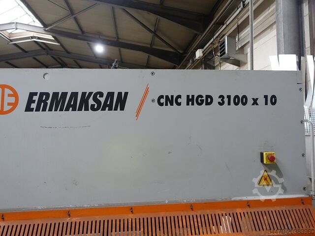 油圧式テーブルシャーERMAKSAN ERMAKSAN CNC HGD 3100x10