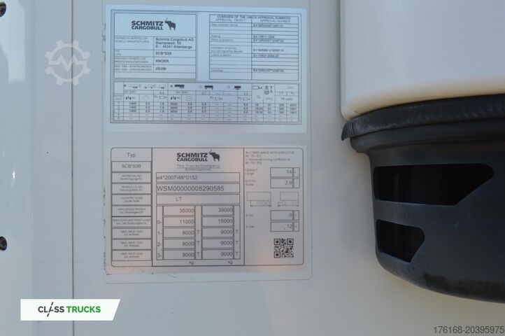 Hűtőkocsi félpótkocsi SCHMITZ CARGOBULL SKO FP 45 Carrier Vector 1550