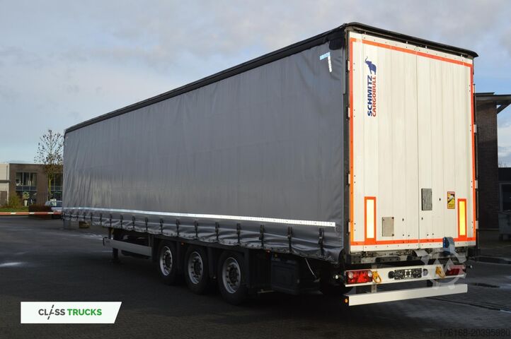 مقطورة مفتوحة مع قماش مشمع SCHMITZ CARGOBULL SCS24/L Varios
