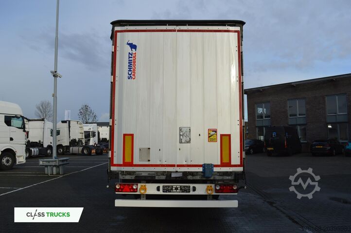 مقطورة مفتوحة مع قماش مشمع SCHMITZ CARGOBULL SCS24/L Varios