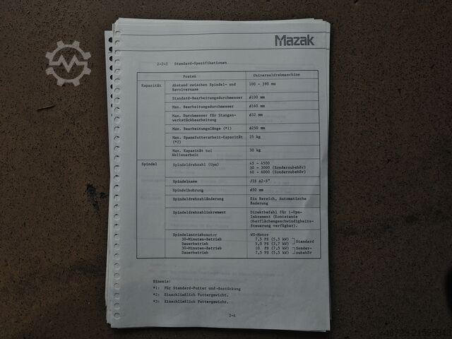 Centro de torneado y fresado CNC MAZAK QUICKTURN 8