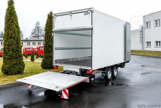 Kassavagn BLYSS Kofferanhänger Ladebordwand  420x220x240 3500kg
