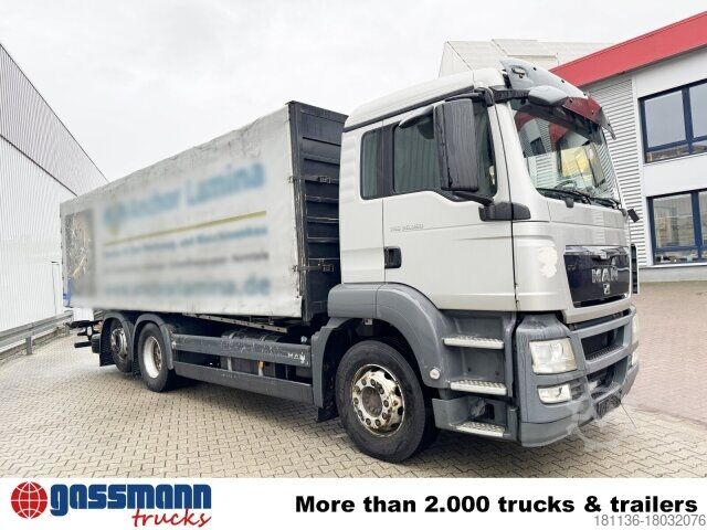 Camion cu platformă MAN TGS 26.360 6X2-2 BL, Liftachse
