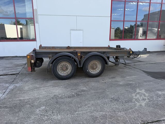 Camion benne Möslein TMH 2  Tandem- Absetzmuldenanhänger