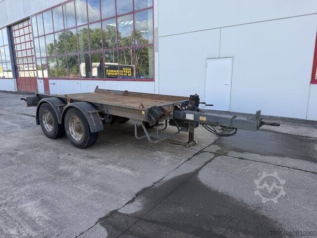 Camion benne Möslein TMH 2  Tandem- Absetzmuldenanhänger