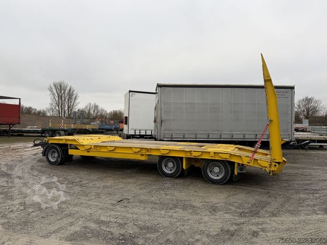 Remolque de plataforma baja Schwarzmüller TÜ 30/100  3 Achs Tiefladeranhänger