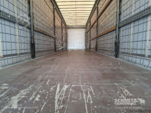 Brandalı açık yarı römork Schmitz Cargobull Curtainsider Mega Getränke