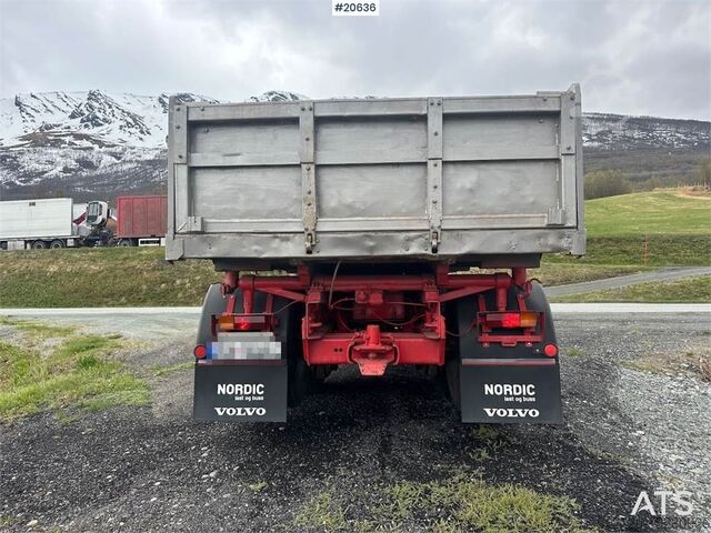 Nosturiauto Volvo F89 46 6x2 crane truck w/ tipper. WATCH VIDEO