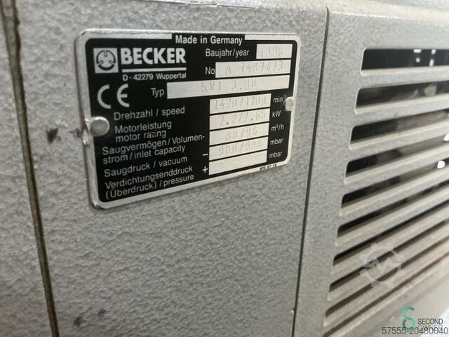 ืืฉืืืช ืืืงืื Becker KVT 3.80 1998 Becker KVT 3.80