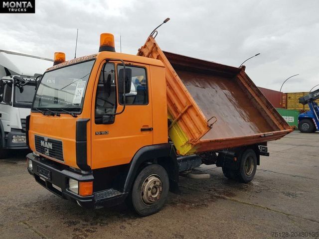 Dreiseitenkipper MAN L 2000 Dreiseitenkipper 10.153, AHK,3 Sitzer