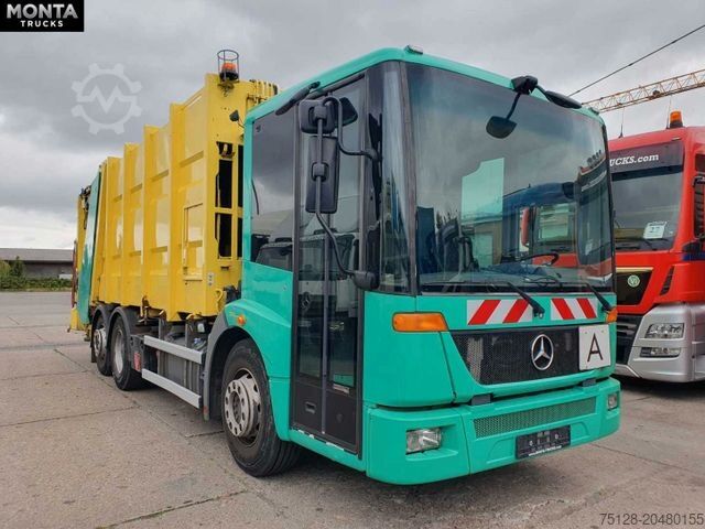 Garbage truck MERCEDES-BENZ Econic 2629, Zoller 23M, Lenk & Liftachse, TÜV