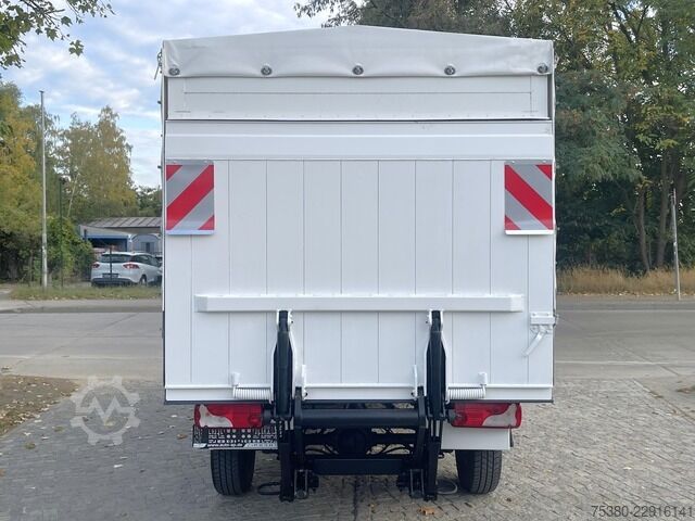 Gardínusíðubíll VW Crafter Koffer 2.5TDI Pritsche Plane *Klima*LBW*