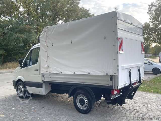 Gardínusíðubíll VW Crafter Koffer 2.5TDI Pritsche Plane *Klima*LBW*