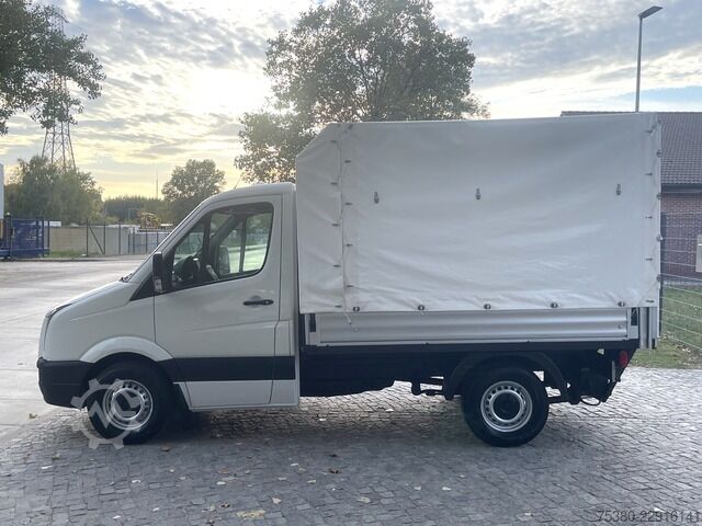 Gardínusíðubíll VW Crafter Koffer 2.5TDI Pritsche Plane *Klima*LBW*