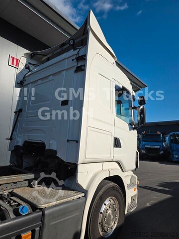 Xe tải ben móc container (roll-off) SCANIA R500 V8 / Manual / TOP ZUSTAND / German