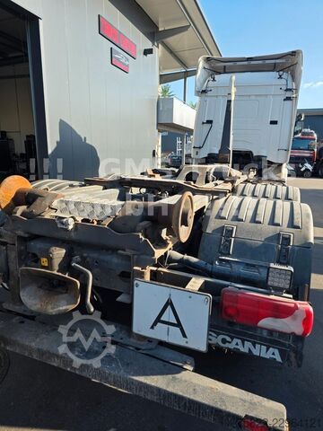 Xe tải ben móc container (roll-off) SCANIA R500 V8 / Manual / TOP ZUSTAND / German