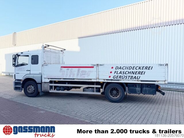 LKW mit Pritsche (offen) Mercedes-Benz Axor 1829 L/51, DOKA 5-Sitzer