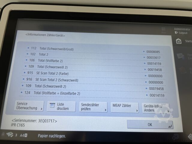 Машина за цифров печат Canon imagePRESS C165 only 34000 Clicks incl. booklet finisher