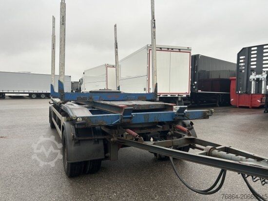 Remorque  EMPL CA 18 ABROLLANHäNGER ,LUFTGEFEDERT OHNE AUFBAU!