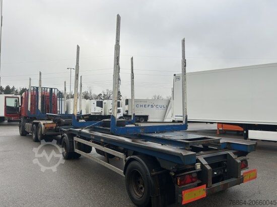 Remorque  EMPL CA 18 ABROLLANHäNGER ,LUFTGEFEDERT OHNE AUFBAU!