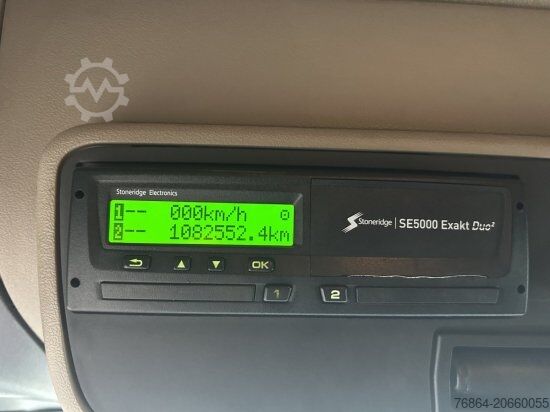 Camion benne SCANIA R440 6X2 ABROLLER, SCHALTER ,RETARDER, E5, LENK,LIFT HYVA LIFT, OHNE AUFBAU