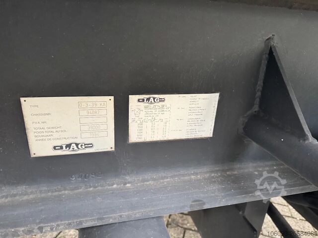 Depósito LAG 3ass bulkoplegger