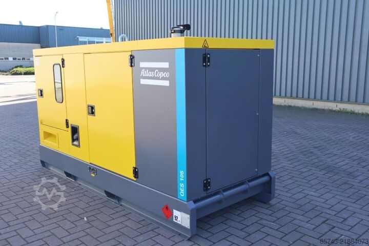 Agregado Atlas Copco QES 105 JD ST3 Valid inspection, *Guarantee! Diese