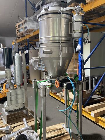 Instalación de transporte neumático DAXNER para café Daxner Container - Kaffeeförderung