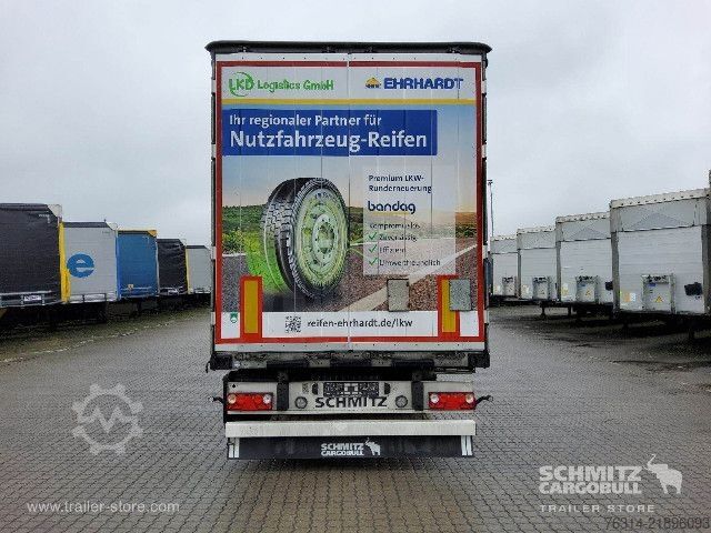 खुला सेमी-ट्रेलर तिरपाल के साथ Schmitz Cargobull Curtainsider Standard Getränke