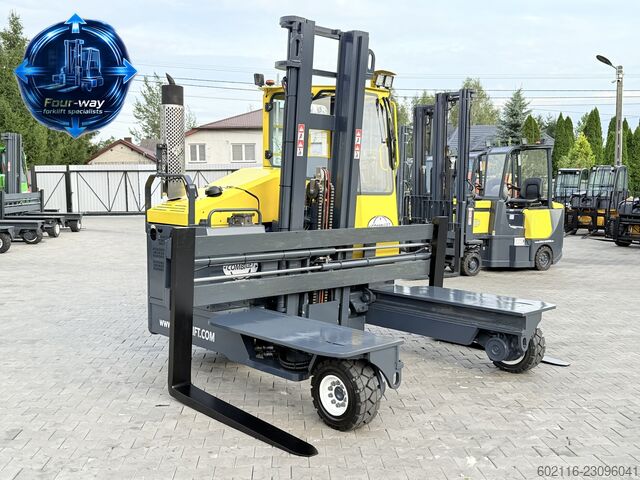 τετραπλής κατεύθυνσης περονοφόρο όχημα Combilift C4800 GAS DUPLEX 4040MM FREE-LIFT