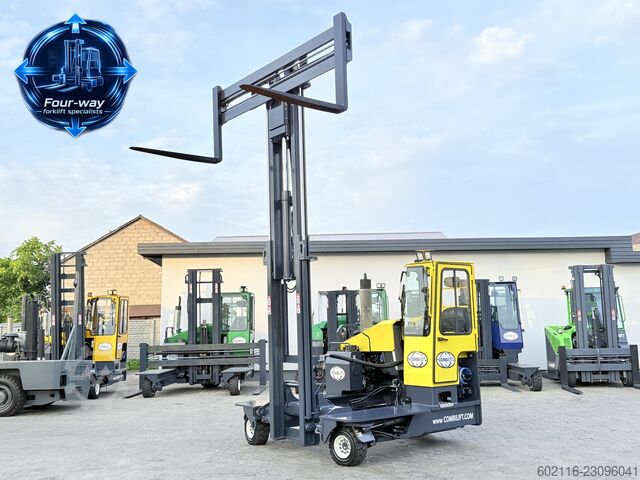 τετραπλής κατεύθυνσης περονοφόρο όχημα Combilift C4800 GAS DUPLEX 4040MM FREE-LIFT