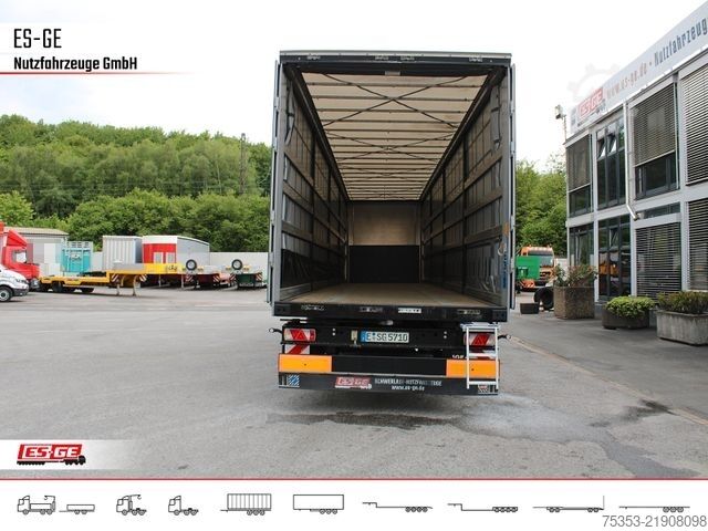 กึ่งพ่วงเปิดพร้อมผ้าใบคลุม KÖGEL Kögel Cargo Pritschensattelanhänger