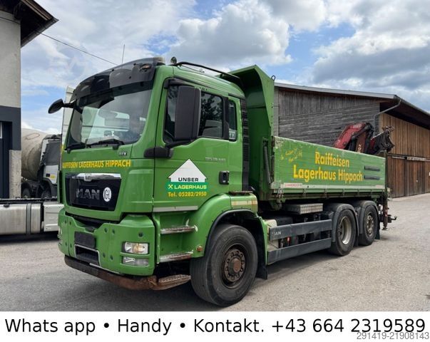 Pašizgāzējs kravas automašīna MAN TGS 28.440 6x4 H-2 BL Hydrodrive Allrad Bj13