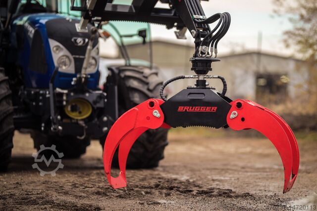 Pinzas para madera, pinzas de tala para tractor Brugger Grip 130 professionelle Rückezange