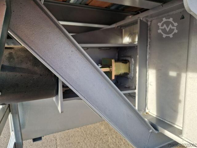 Trailer terbuka PLATEAU EXTENSIBLE TWISTLOCKS