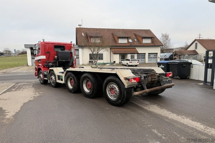 Rangka truk Scania G 490 10x4 SWS Chassis-Kabine / Swiss-Vehicle