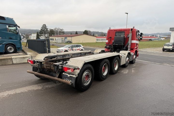 Rangka truk Scania G 490 10x4 SWS Chassis-Kabine / Swiss-Vehicle